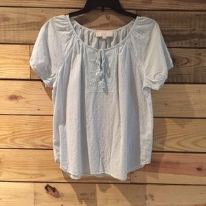 LOFT Tops - Women’s Loft Swiss Dot Top, Size Small LOFT Tops - Women’s Loft Swiss Dot Top, Size Small